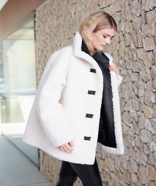 Cosette - Faux Shearling Coat