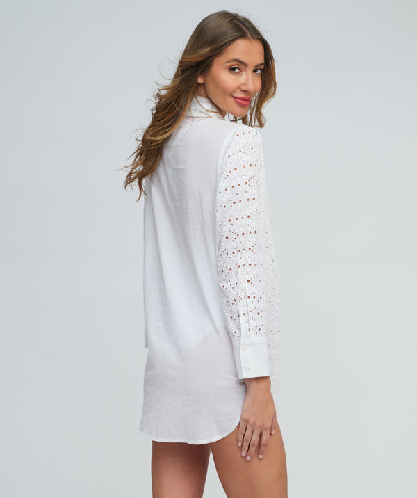 Cressida - Vestido camisero de playa