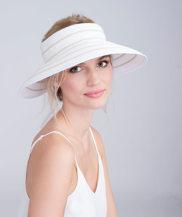 Cruise - Wide Brim Straw Visor