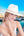 Cruise - Gestreepte stro Fedora