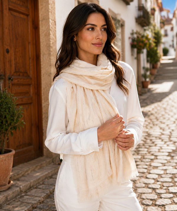 Dominique - Embellished Occasion Scarf