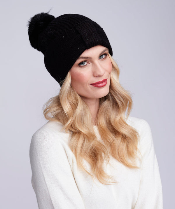 Drew - Gorro con pompón