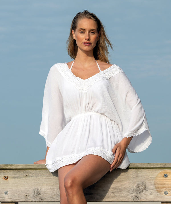 Elise Dress - White