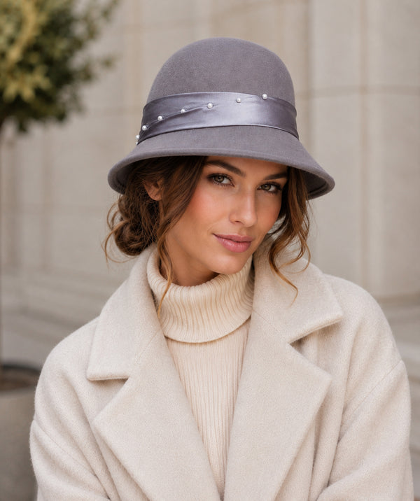 Estelle - Chapeau Cloche en Laine