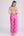 Estrella - Hot Pink Starfish Print Summer Trousers