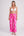 Estrella - Hot Pink Starfish Print Summer Trousers