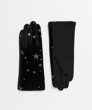 Starlight Sparkle Plush Velvet Gloves | Luxury Gloves, Great Price