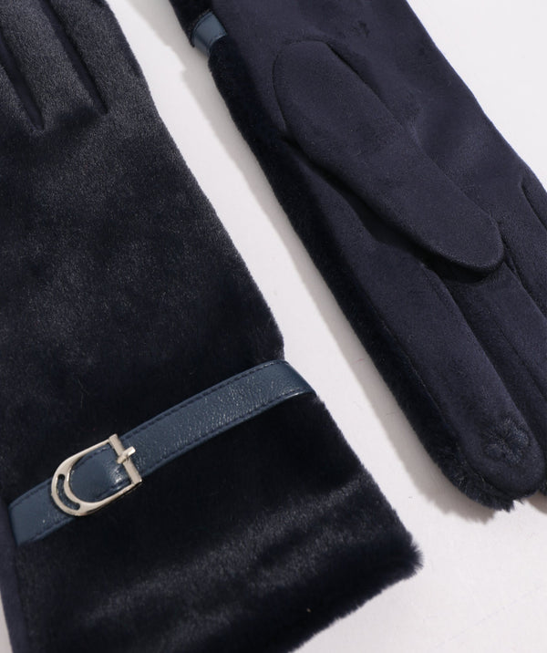 Evie Glove - Navy