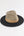 Farrah - Two Tone Straw Fedora