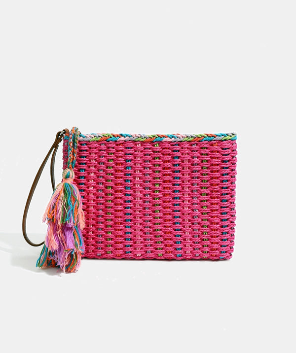 Fifi - Woven Straw Clutch