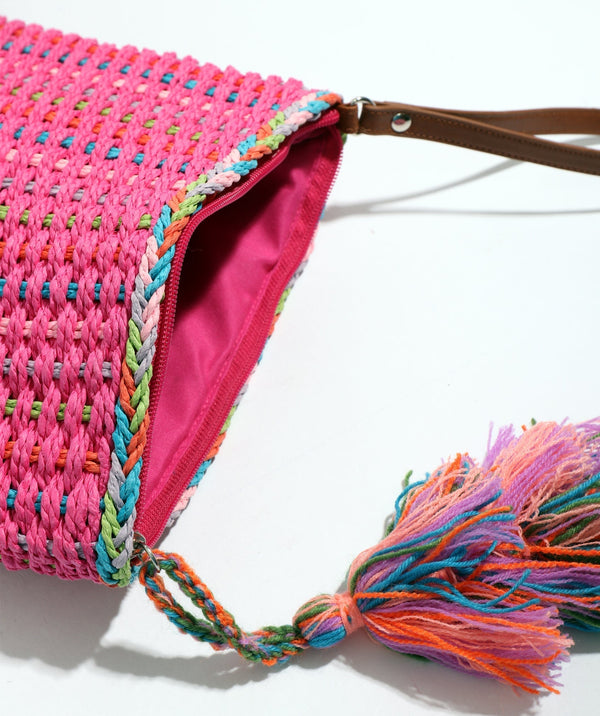 Fifi - Straw Clutch Bag