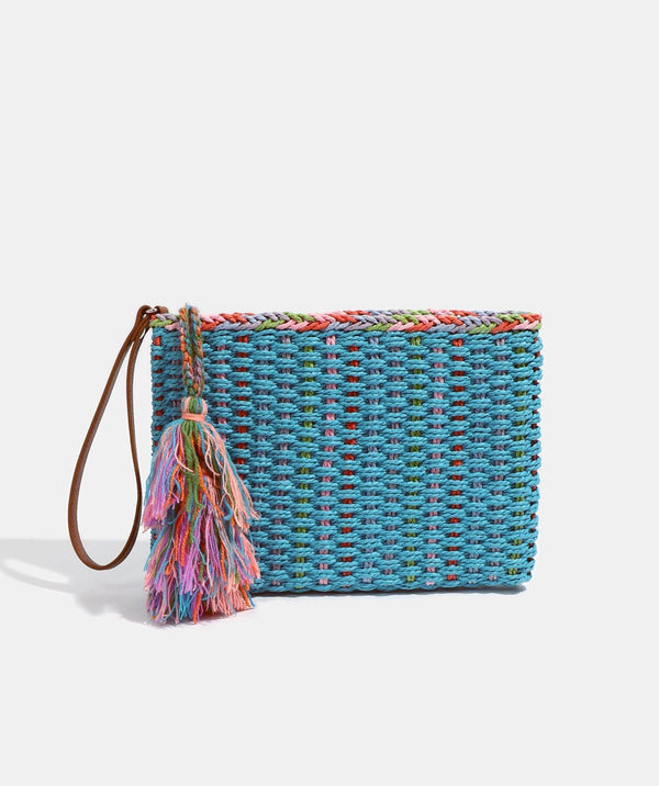 Fifi - Woven Straw Clutch