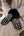 Finley - Faux Suede Zebra Stripe Gloves