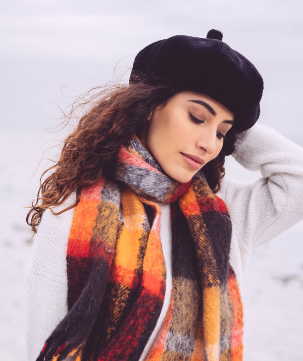 Morgan - Faux Fur Beret