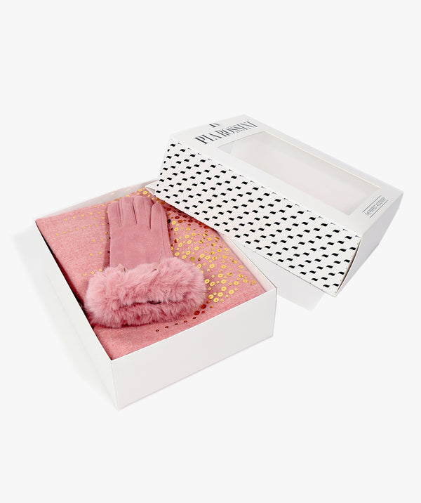 Gift Box - Darcie Scarf & Elodie Glove