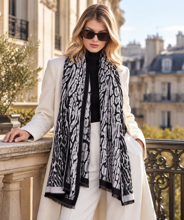 Garcelle - Reversible Cashmere Feel Scarf