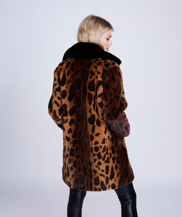 Gigi Coat -  Leopard