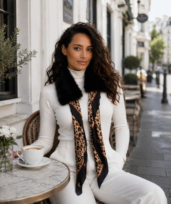 Giovanna - Faux Fur Occasion Scarf