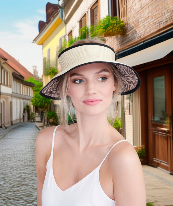 Graciella - Wide Brim Visor