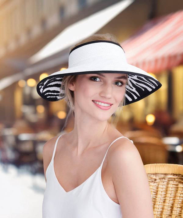 Graciella - Wide Brim Visor