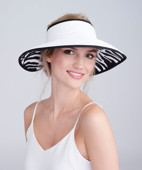 Graciella - Wide Brim Visor