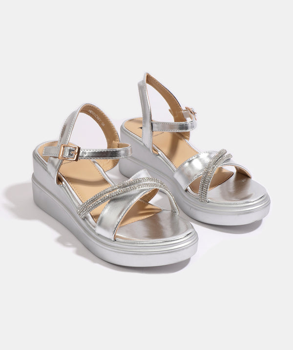 Hennessy Sandal - Silver