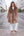 Isabella - Longline Faux Suede Coat
