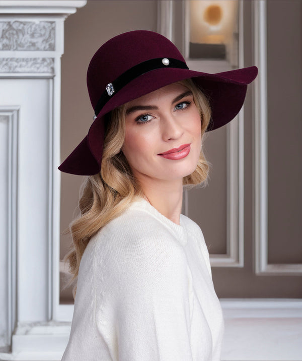 Ivanka - Gorro de invierno de ala ancha
