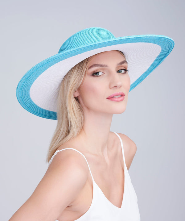 Kacie - Wide Brim Straw Hat