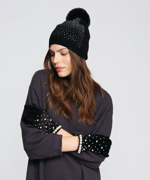 Kazia - Pom Pom Beanie Hat