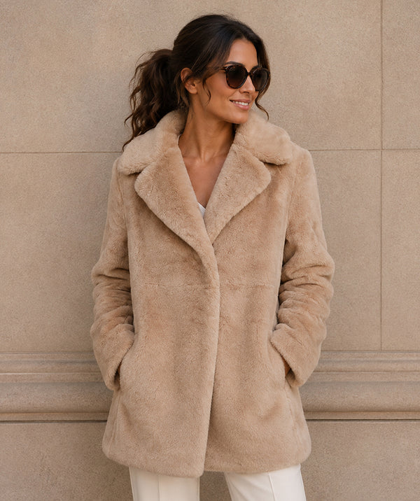 Kennedy - Short Faux Fur Coat