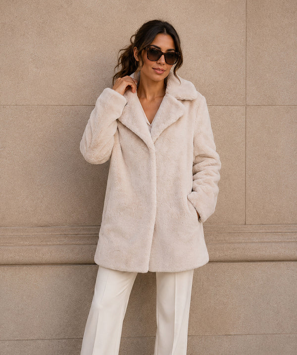 Kennedy - Short Faux Fur Coat