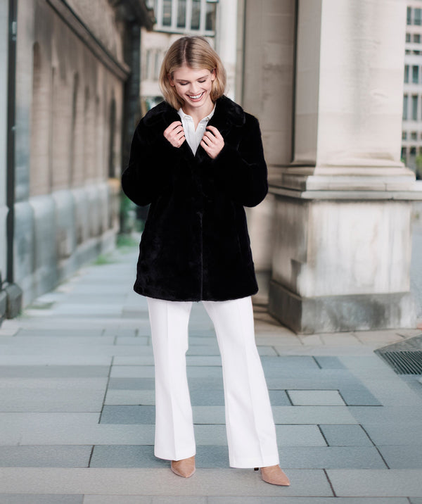 Kennedy - Shortline Faux Fur Coat