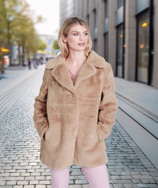 Kennedy - Shortline Faux Fur Coat