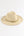 Natural Paper Straw Fedora Hat with Gold Metal Chain Embellishment