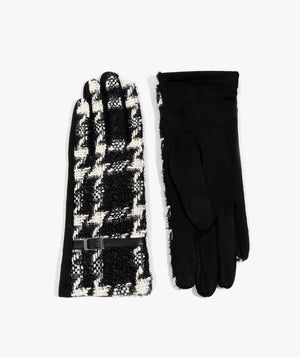 Trendy Tweed Gloves | Warm Style, Great Value