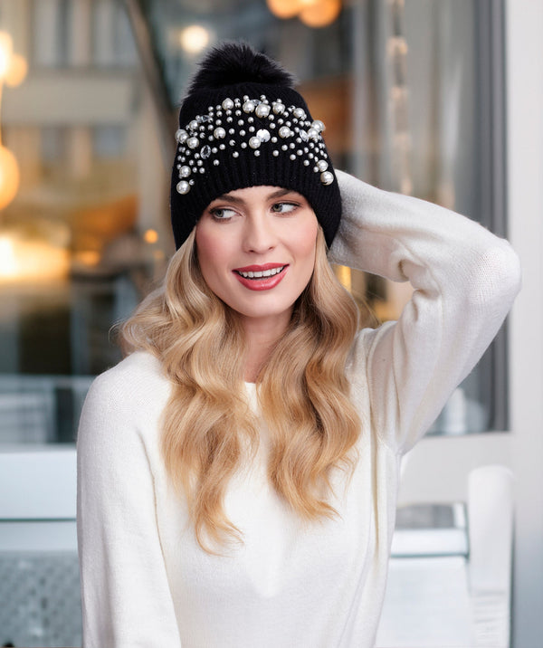 Krystal - Luxury Winter Beanie Hat