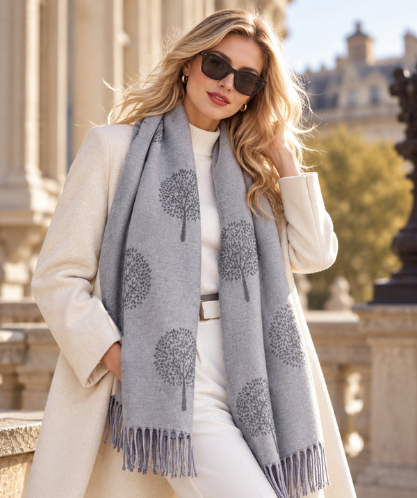 Larissa - Reversible Cashmere Feel Scarf