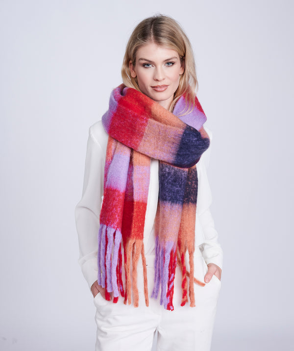 Leah Scarf & Laura Glove Navy