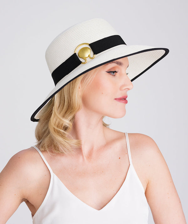 Lima Hat- White/Black