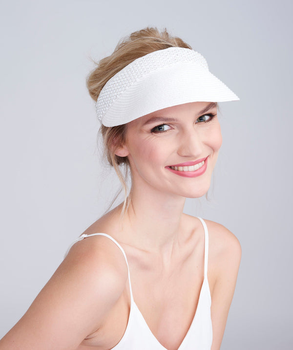 Lorena - Diamante Embellished Visor