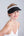Black Headband Style Visor with Diamante Embellished Band