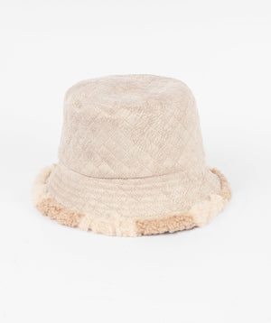 Quilted Bucket hat - Cream - Accessories, Cream, Hat, Lucinda, Winter Accessories