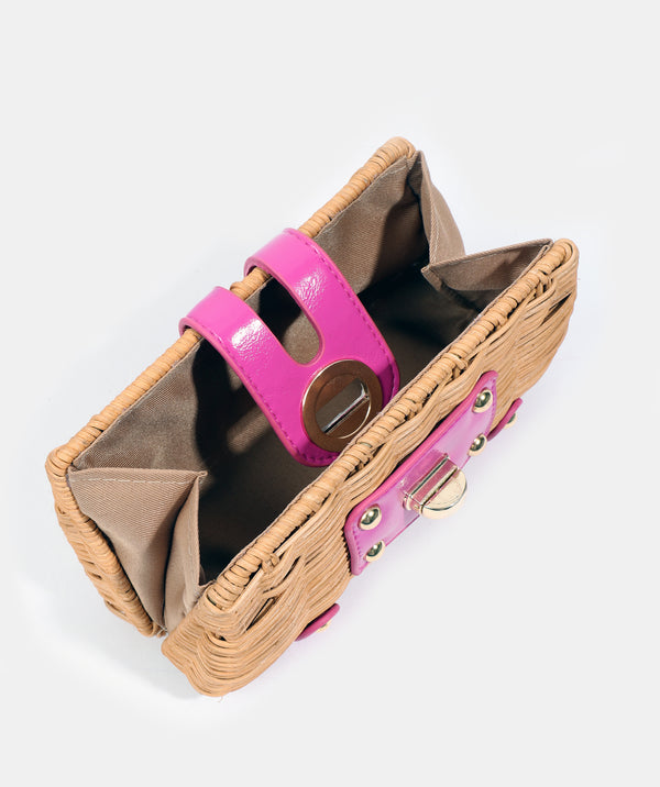 Lulu Clutch Bag - Hot Pink
