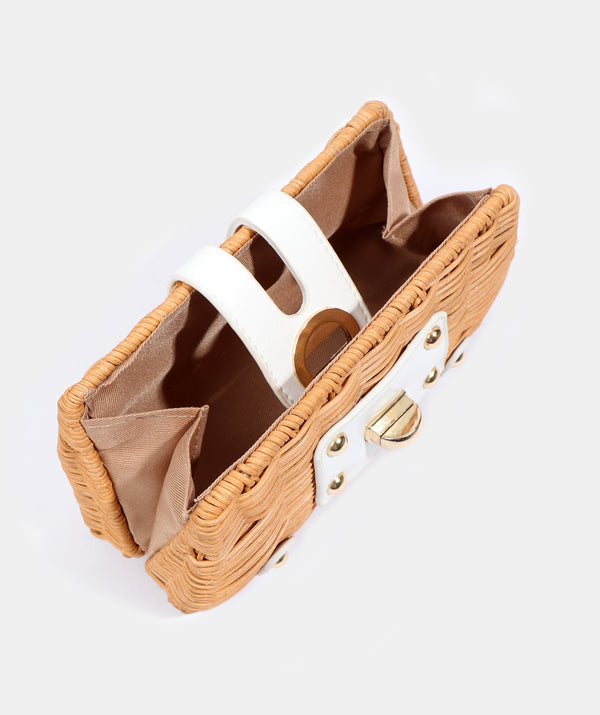 Lulu Clutch Bag - White