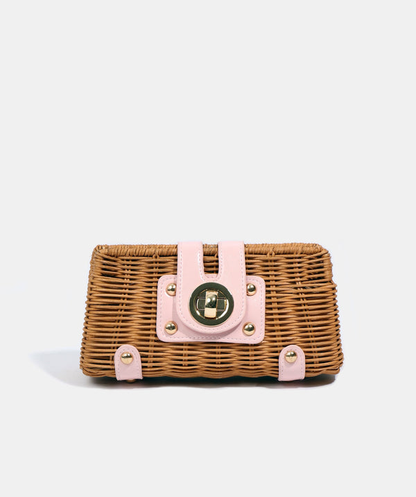 Lulu Clutch Bag - Blush
