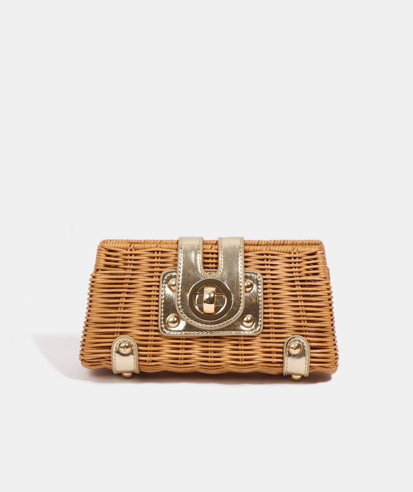 Lulu Clutch Bag - Gold