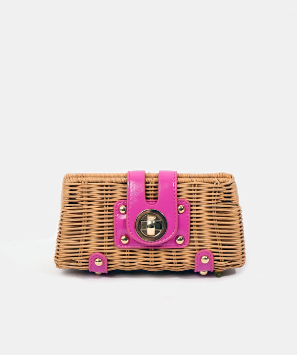 Lulu Clutch Bag - Hot Pink