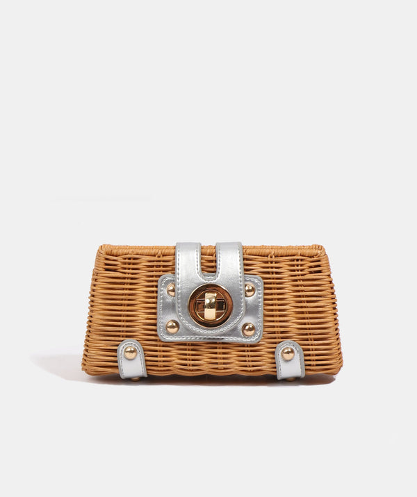 Lulu Clutch Bag - Silver
