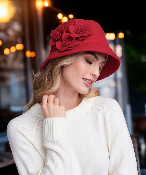 Lyla - Wool Downbrim Hat